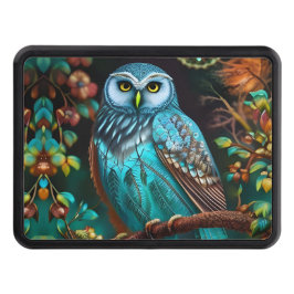 Turquise uggla dragkroksskydd