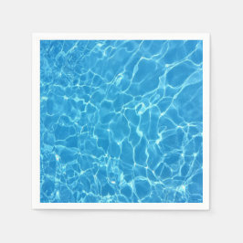 Turquise Vatten Pappersservett