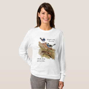 Turquisine Superb Warbler, själsmater T Shirt