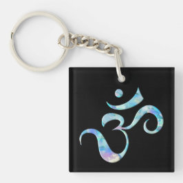 Turquoise Marbled Om