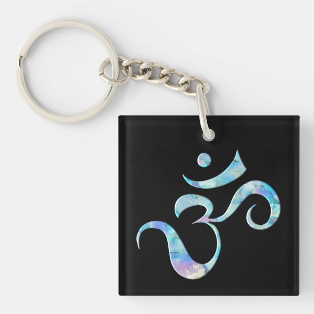 Turquoise Marbled Om (Framsidan)