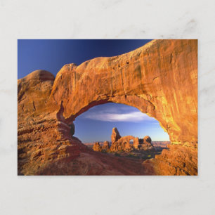 Turret Arch, Arches National Park, Utah, Förenta s Vykort