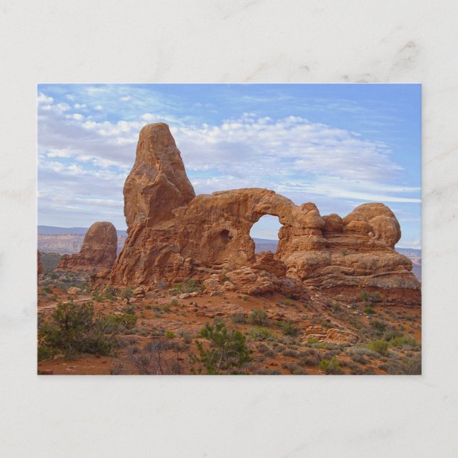 Turret Arch, Arches National Park, Utah Postkort Vykort (Framsida)