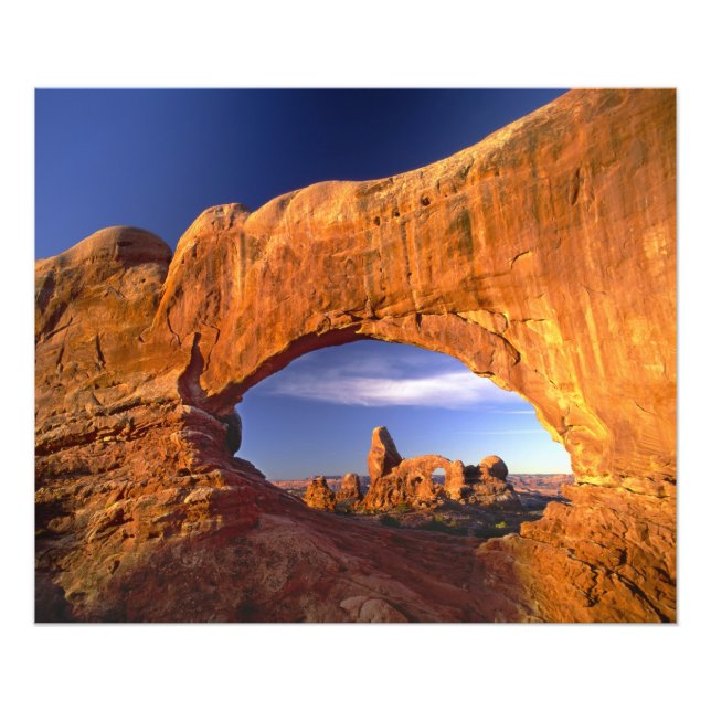 Turret Arch, Arches National Park, Utah, USA Fototryck (Framsidan)