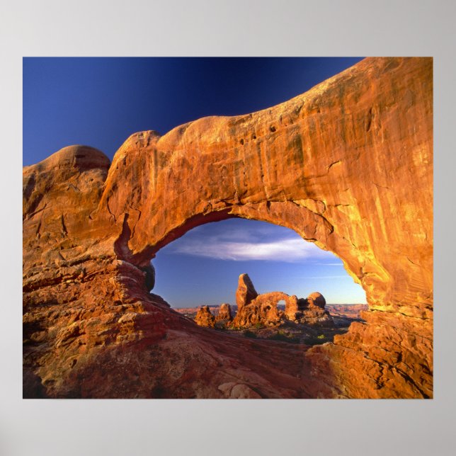 Turret Arch, Arches National Park, Utah, USA Poster (Framsidan)
