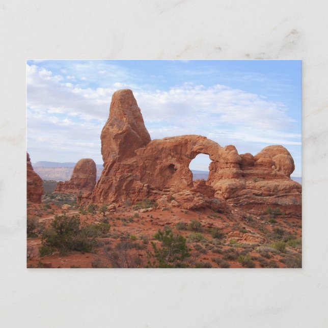 Turret Arch, Arches National Park, Utah Vykort (Framsida)
