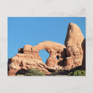 Turret Arch vid Arches National Park, Moab UT Vykort