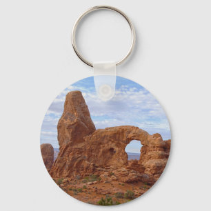 Turret Arch vid Arches National Park, Utah Nyckelring