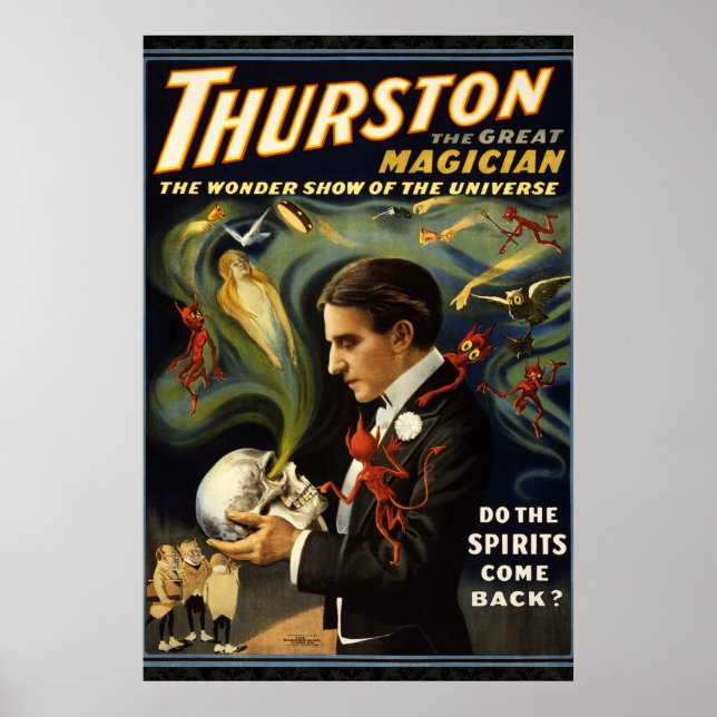 Turston Magician Reissue 36 x 24 Poster (Framsidan)