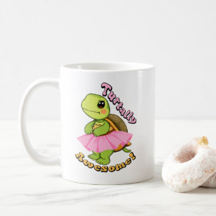 Turtally fantastisk, spela på ord kaffemugg
