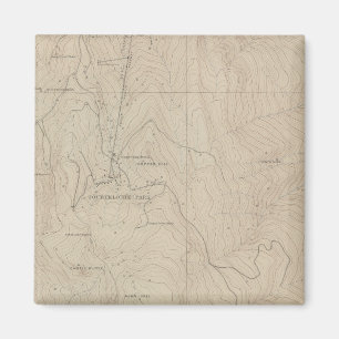 Turtelotte Park Speciellare Atlas Karta Magnet