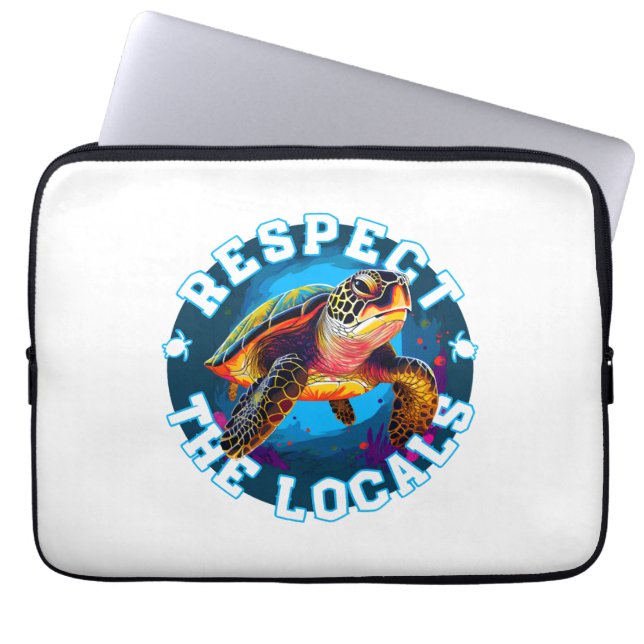 Turtle 001 Snäcka Ja! Laptop Fodral (Framsidan)