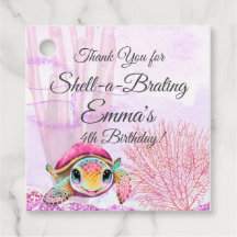 Turtle 4e födelsedagen, under havet