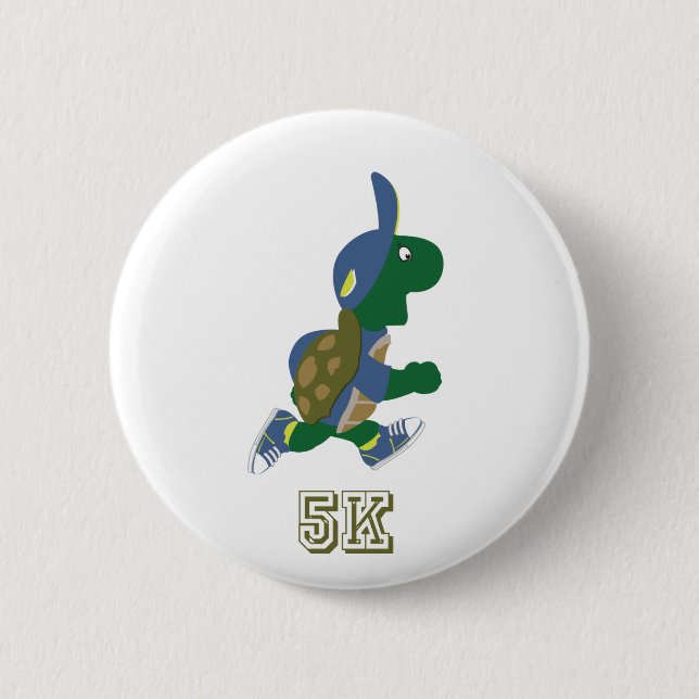 Turtle 5K - Blue Knapp (Framsida)