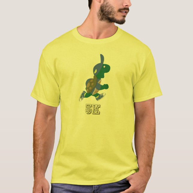 Turtle 5K - Blue T-shirt (Framsida)