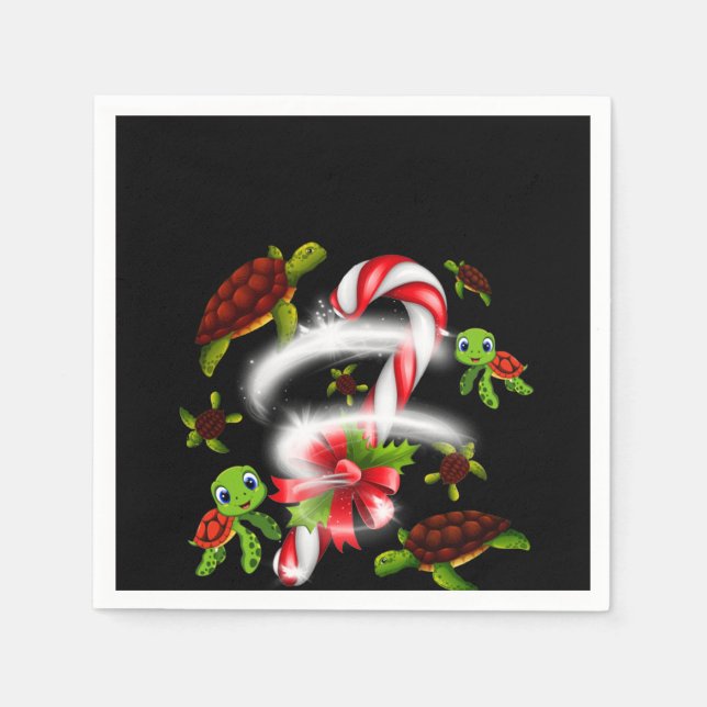 Turtle Älskare| Bara en flicka som Kärlek Turtles Pappersservett (Framsidan)