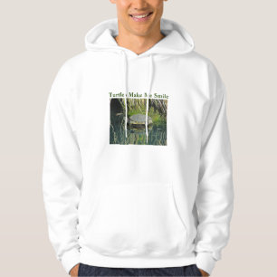 Turtle Älskare Sjö Animal Photo Nature Wildlife Hoodie