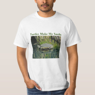 Turtle Älskare Sjö Animal Photo Nature Wildlife T Shirt