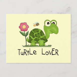 Turtle Älskare Tshirts och Gifts Vykort