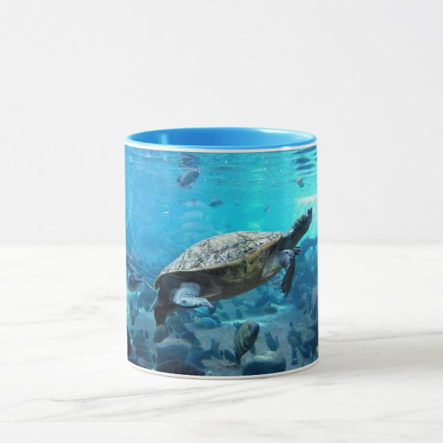 Turtle and fish mugg (Center)