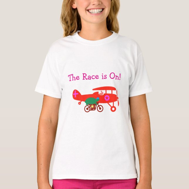 Turtle and the Hare T Shirt (Framsida)