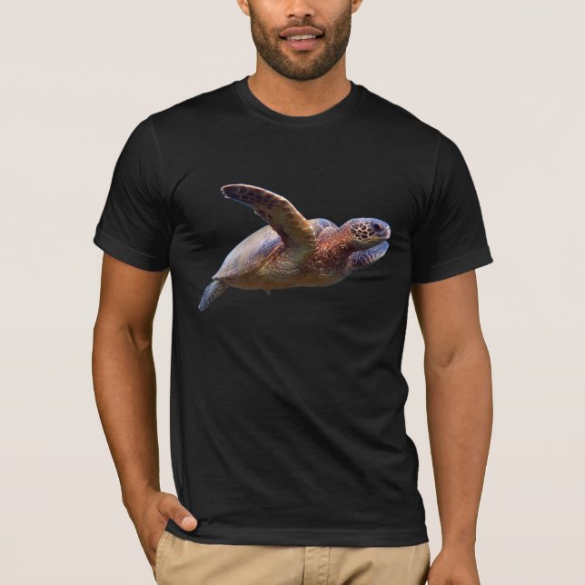 Turtle Ansikte Shirt T (Framsida)