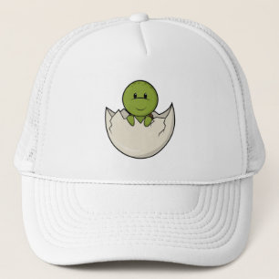 Turtle as Baby with Egg snäcka Keps