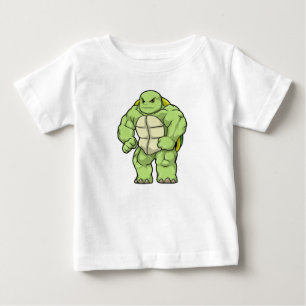 Turtle as Bodybuilding der with Six pack T Shirt