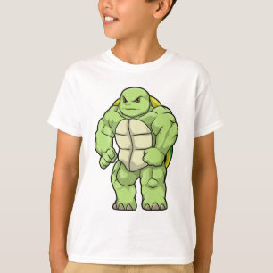 Turtle as Bodybuilding der with Six pack T Shirt