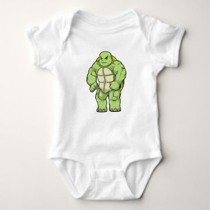Turtle as Bodybuilding der with Six pack T Shirt