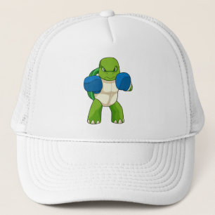 Turtle as Boxer with Boxing handskar Keps