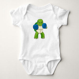 Turtle as Boxer with Boxing handskar T Shirt