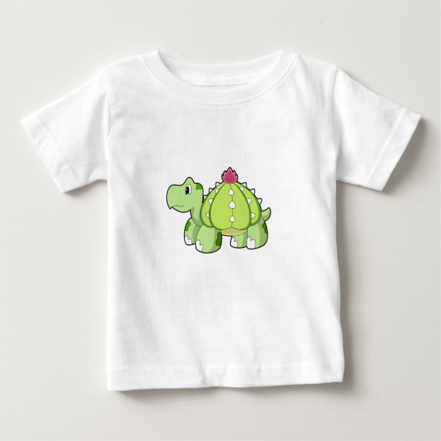 Turtle as Cactus T Shirt (Framsida)