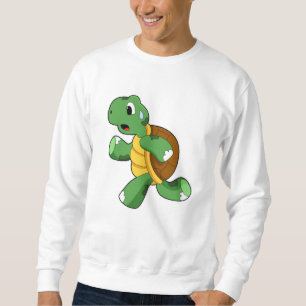 Turtle as Joggare at Running Lång Ärmad Tröja