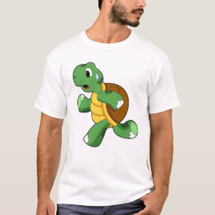 Turtle as Joggare at Running T Shirt