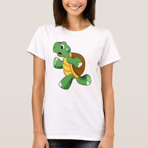 Turtle as Joggare at Running T Shirt