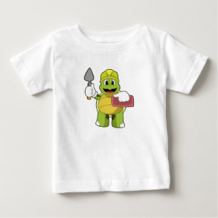Turtle as Mason med Stone T Shirt