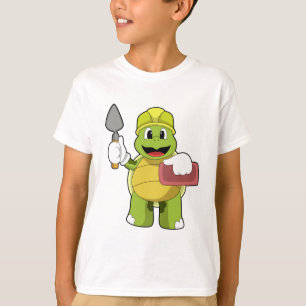 Turtle as Mason med Stone T Shirt