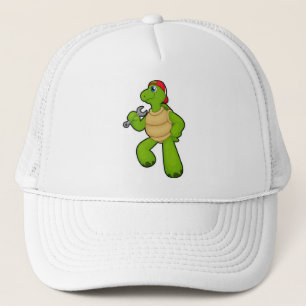 Turtle as Mechanic with Wrench & Cap Keps