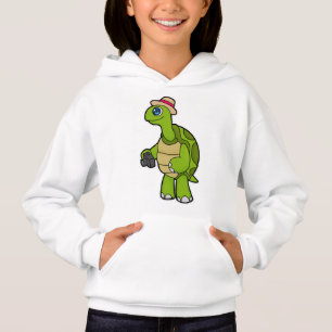 Turtle as Photographer with Camera T Shirt