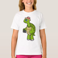 Turtle as Photographer with Camera