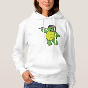 Turtle as Pilot med Pappra flygplan T Shirt
