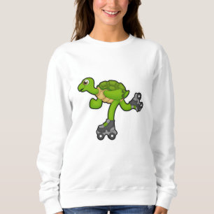 Turtle as Skater with Roller skates T Shirt