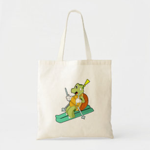 Turtle as Skier with Ski Tygkasse