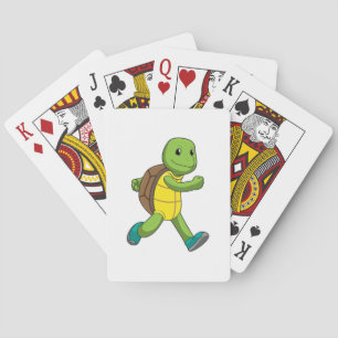 Turtle as Springer at Running Casinokort