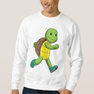 Turtle as Springer at Running Lång Ärmad Tröja