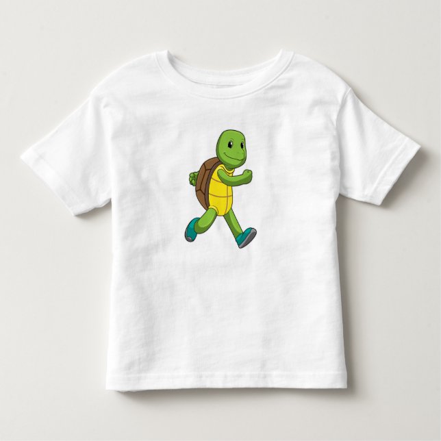 Turtle as Springer at Running T Shirt (Framsida)