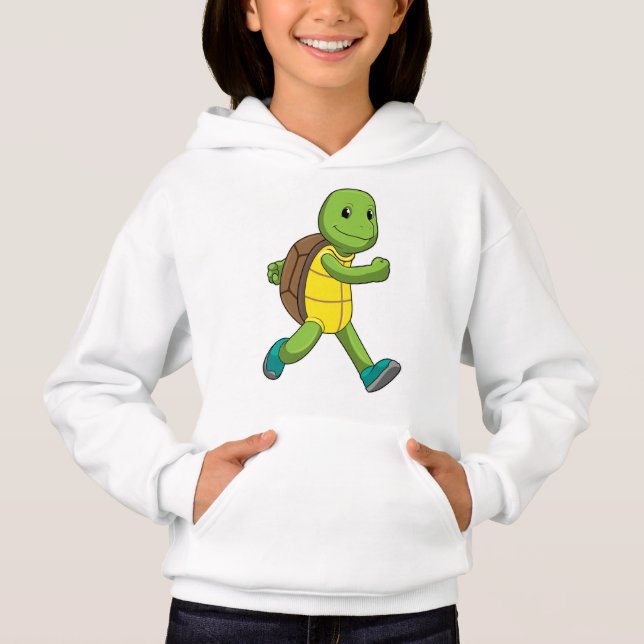 Turtle as Springer at Running T Shirt (Framsida)