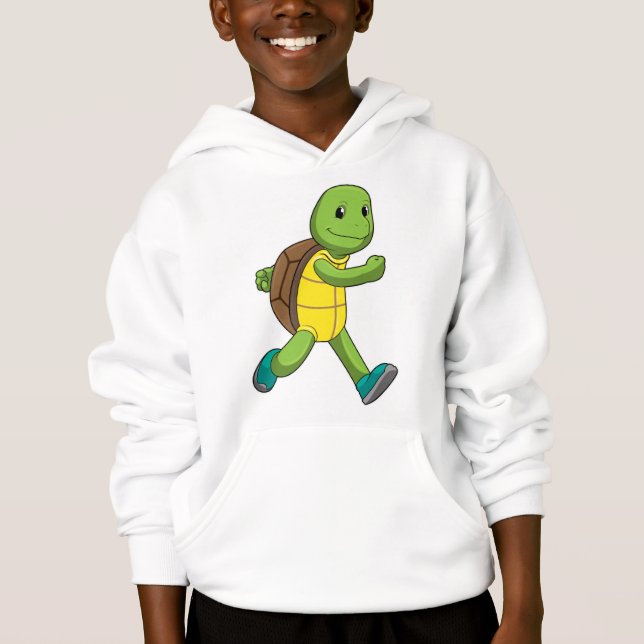 Turtle as Springer at Running T Shirt (Framsida)