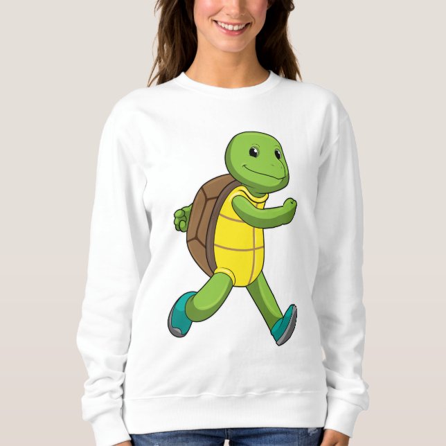 Turtle as Springer at Running T Shirt (Framsida)